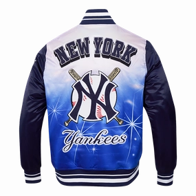 CHAMARRA DE SATN MLB NEW YORK YANKEES SUBLIMATED SATIN JACKET