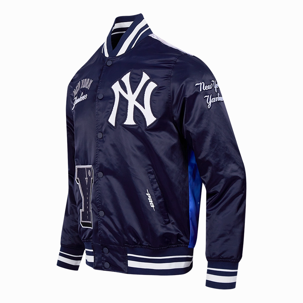 CHAMARRA DE SATN MLB NEW YORK YANKEES SUBLIMATED SATIN JACKET