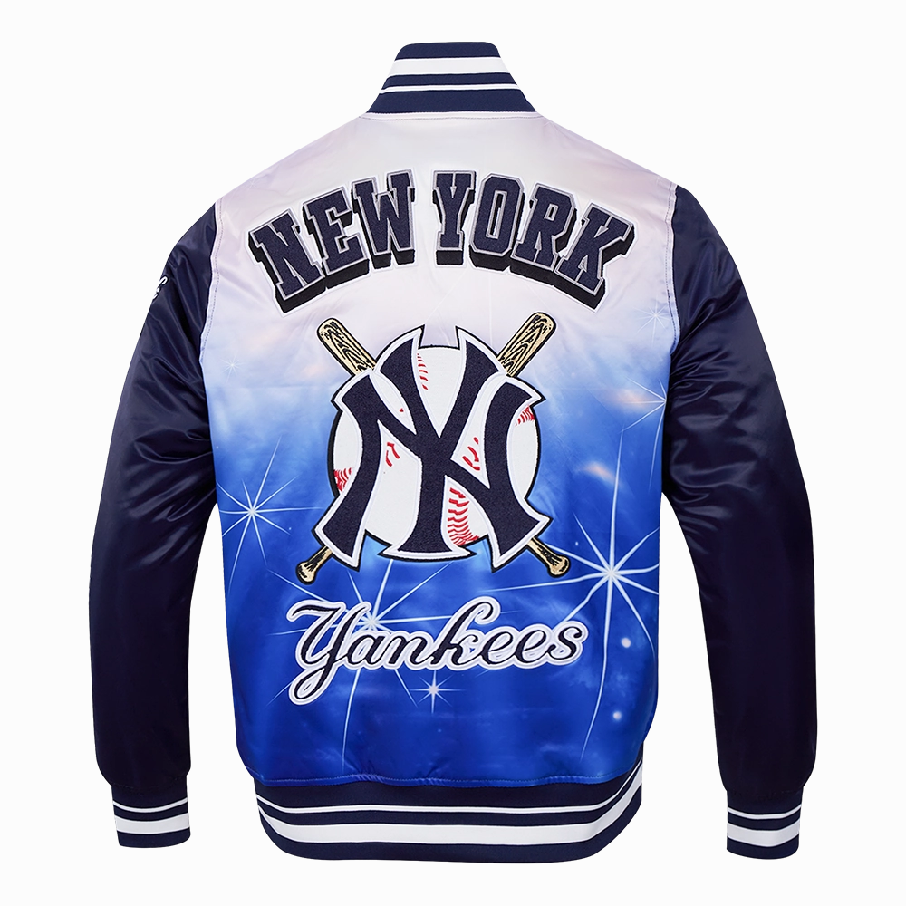 CHAMARRA DE SATN MLB NEW YORK YANKEES SUBLIMATED SATIN JACKET