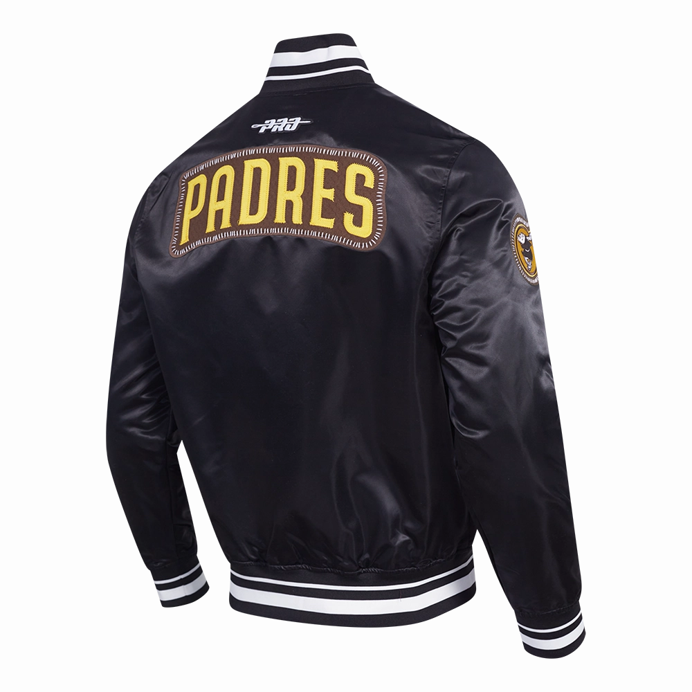 CHAMARRA DE SATN MLB SAN DIEGO PADRES DIY PICK STITCH