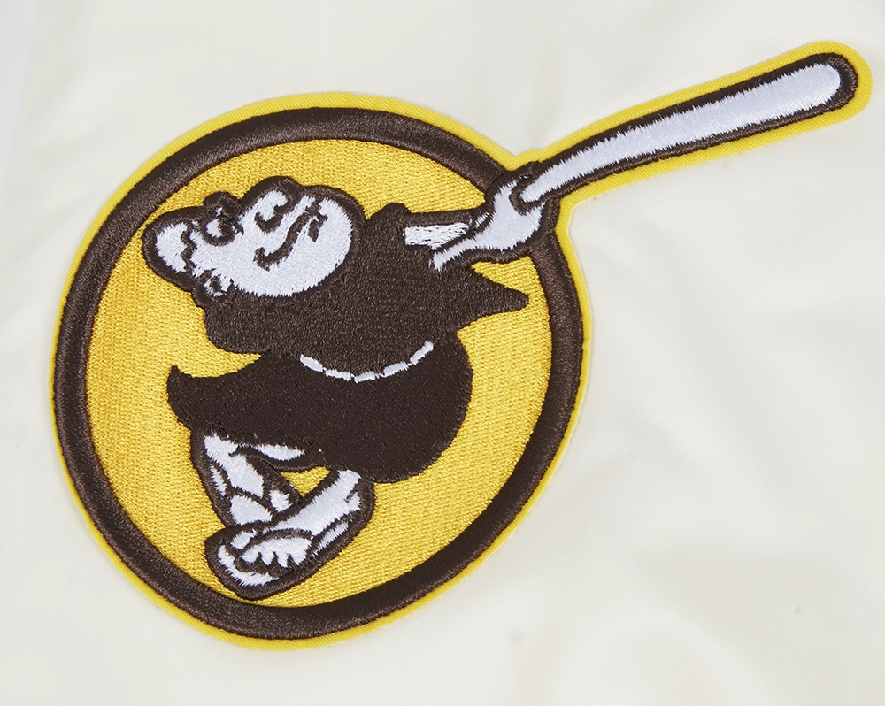 CHAMARRA DE SATN MLB SAN DIEGO PADRES SCRIPT TAIL