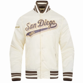 CHAMARRA DE SATN MLB SAN DIEGO PADRES SCRIPT TAIL