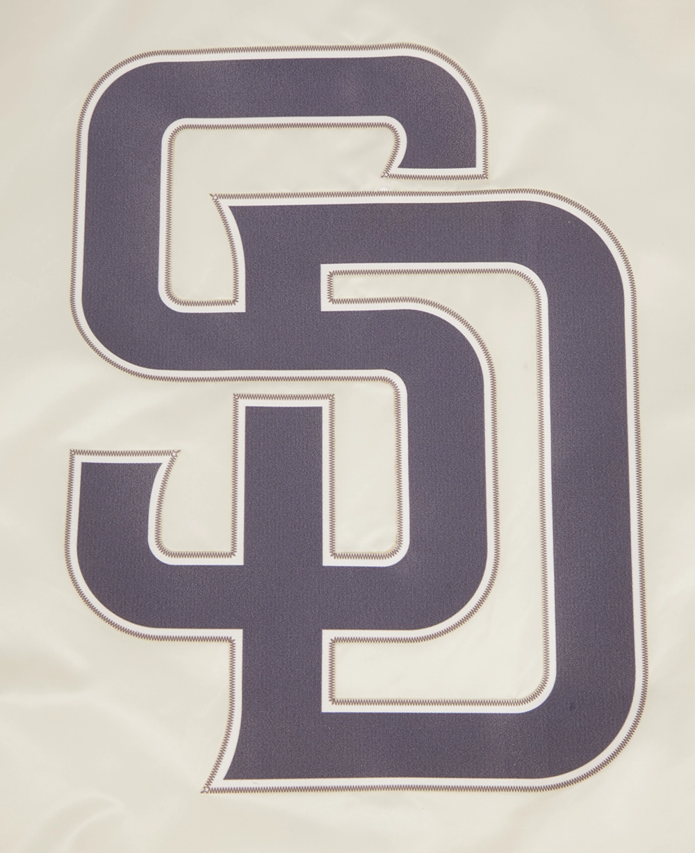 CHAMARRA DE SATN MLB SAN DIEGO PADRES SCRIPT TAIL