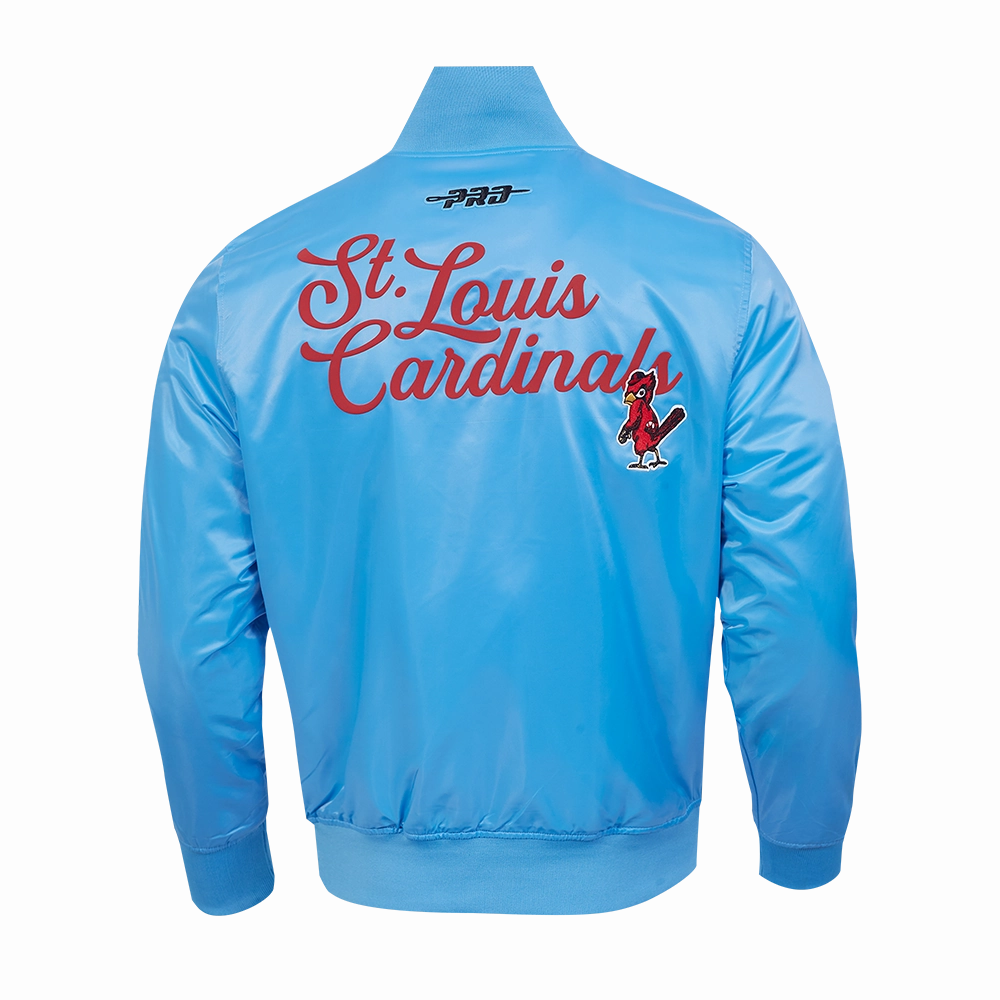 CHAMARRA DE SATN MLB ST. LOUIS CARDINALS SOUVENIR