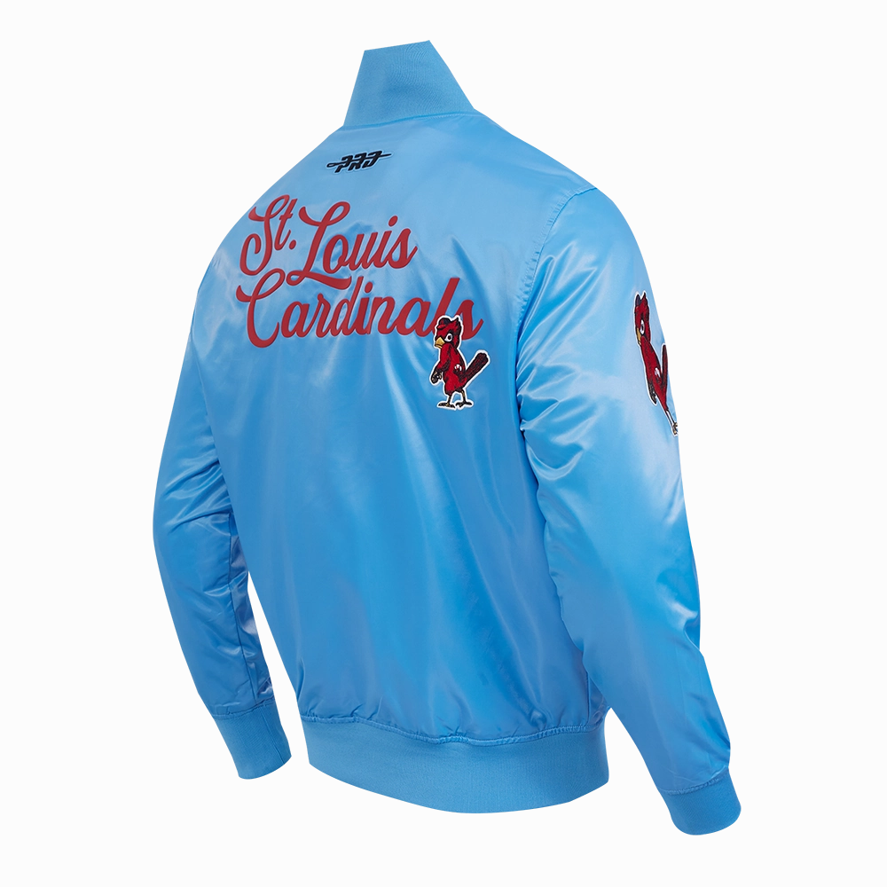 CHAMARRA DE SATN MLB ST. LOUIS CARDINALS SOUVENIR