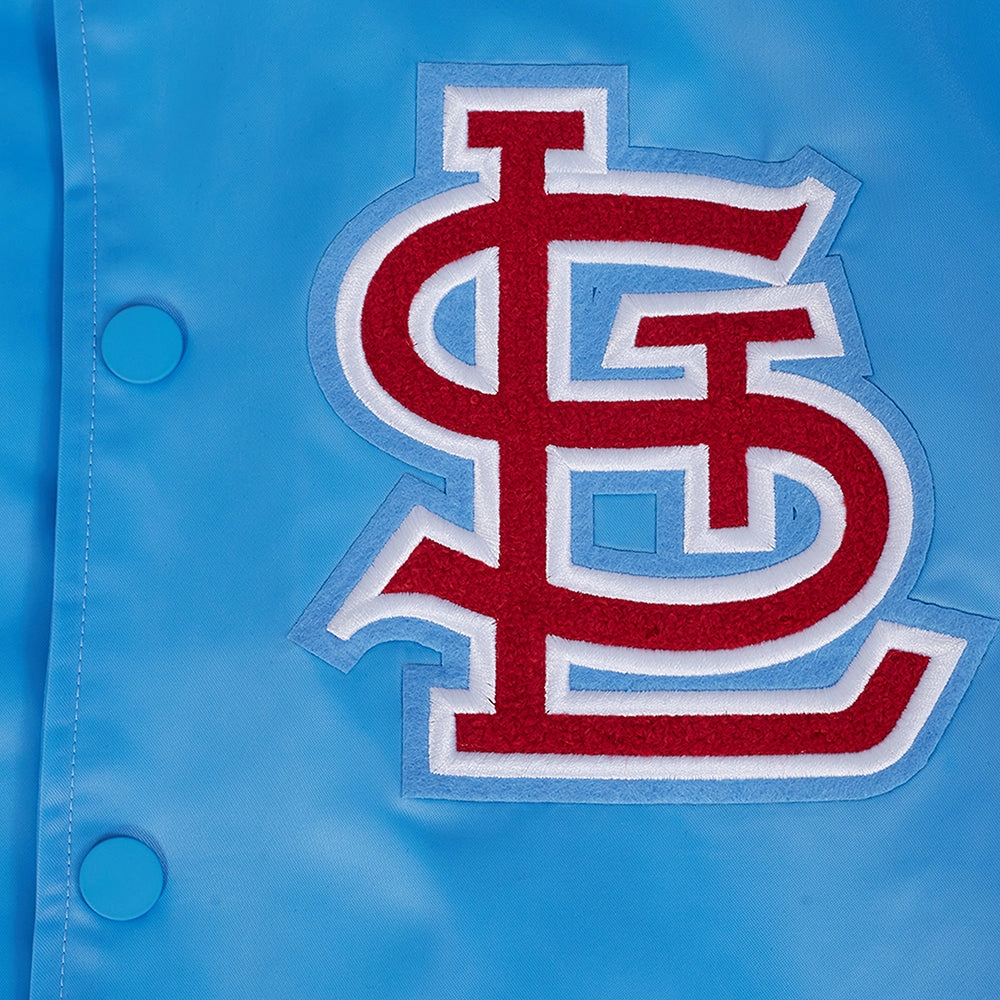 CHAMARRA DE SATN MLB ST. LOUIS CARDINALS SOUVENIR