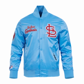 CHAMARRA DE SATN MLB ST. LOUIS CARDINALS SOUVENIR