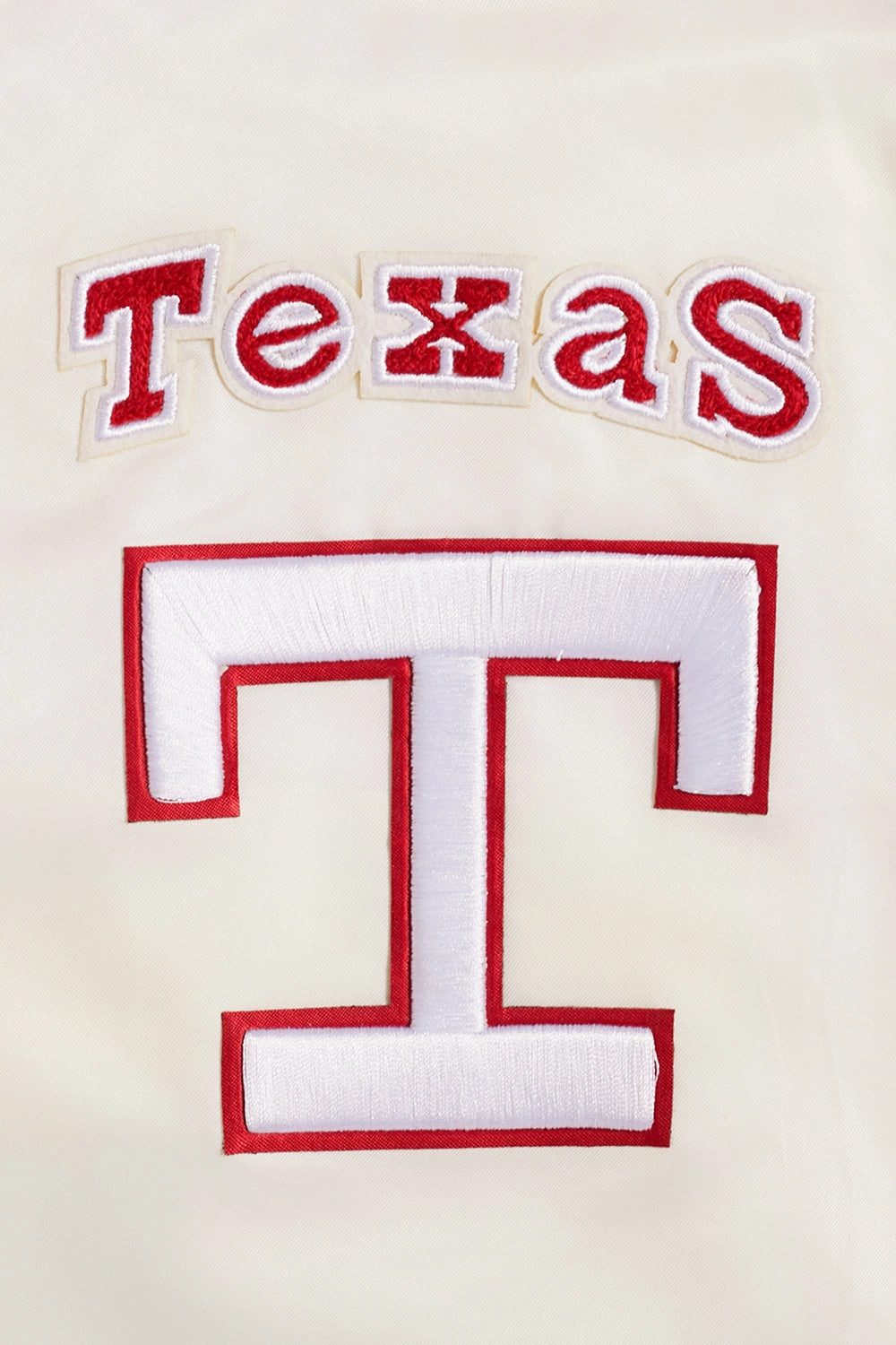 CHAMARRA DE SATN MLB TEXAS RANGERS RETRO CLASSICS PARA MUJER