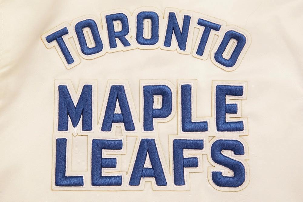 CHAMARRA DE SATN NHL TORONTO MAPLE LEAFS RETRO CLASSICS