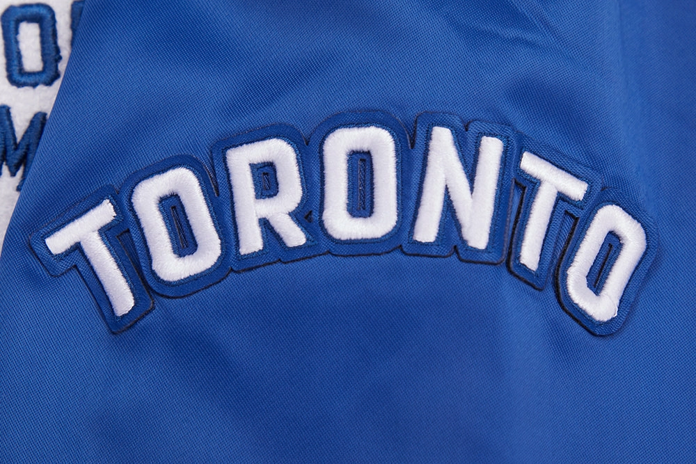 CHAMARRA DE SATN NHL TORONTO MAPLE LEAFS RETRO CLASSICS