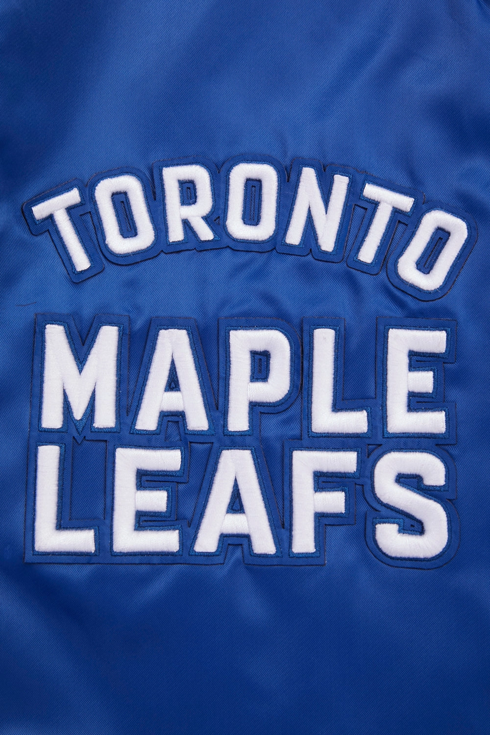 CHAMARRA DE SATN NHL TORONTO MAPLE LEAFS RETRO CLASSICS