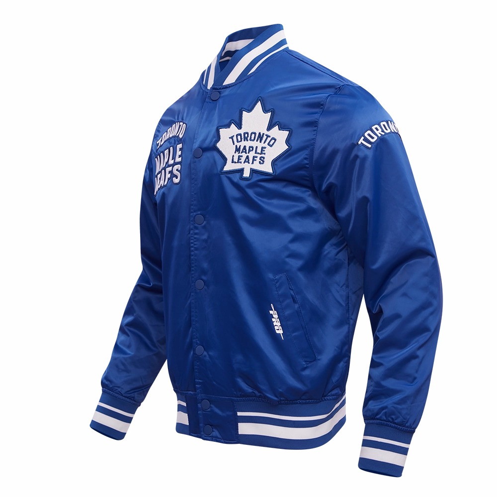 CHAMARRA DE SATN NHL TORONTO MAPLE LEAFS RETRO CLASSICS