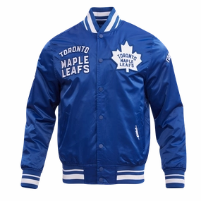 CHAMARRA DE SATN NHL TORONTO MAPLE LEAFS RETRO CLASSICS