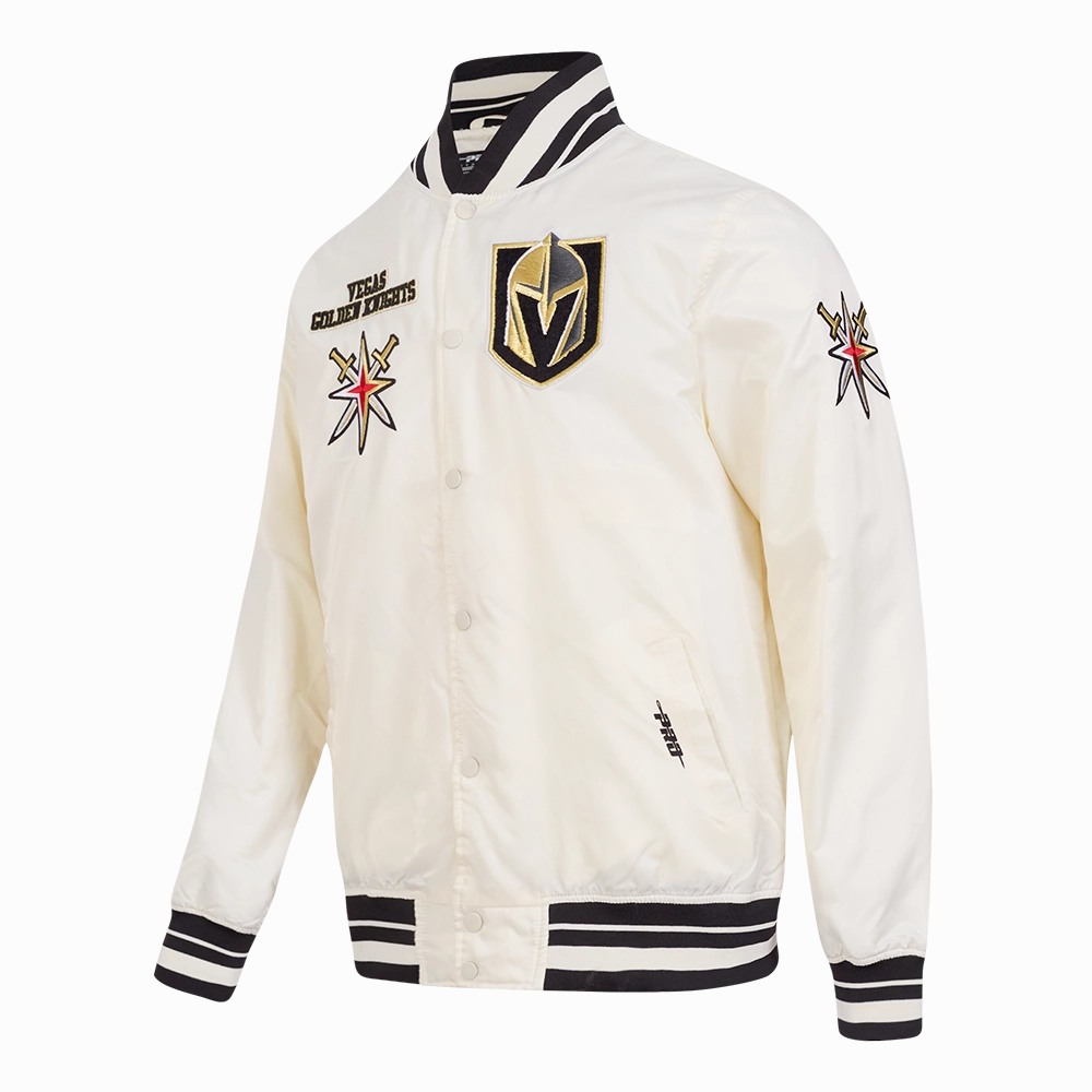 CHAMARRA DE SATN NHL VEGAS GOLDEN KNIGHTS RETRO CLASSICS