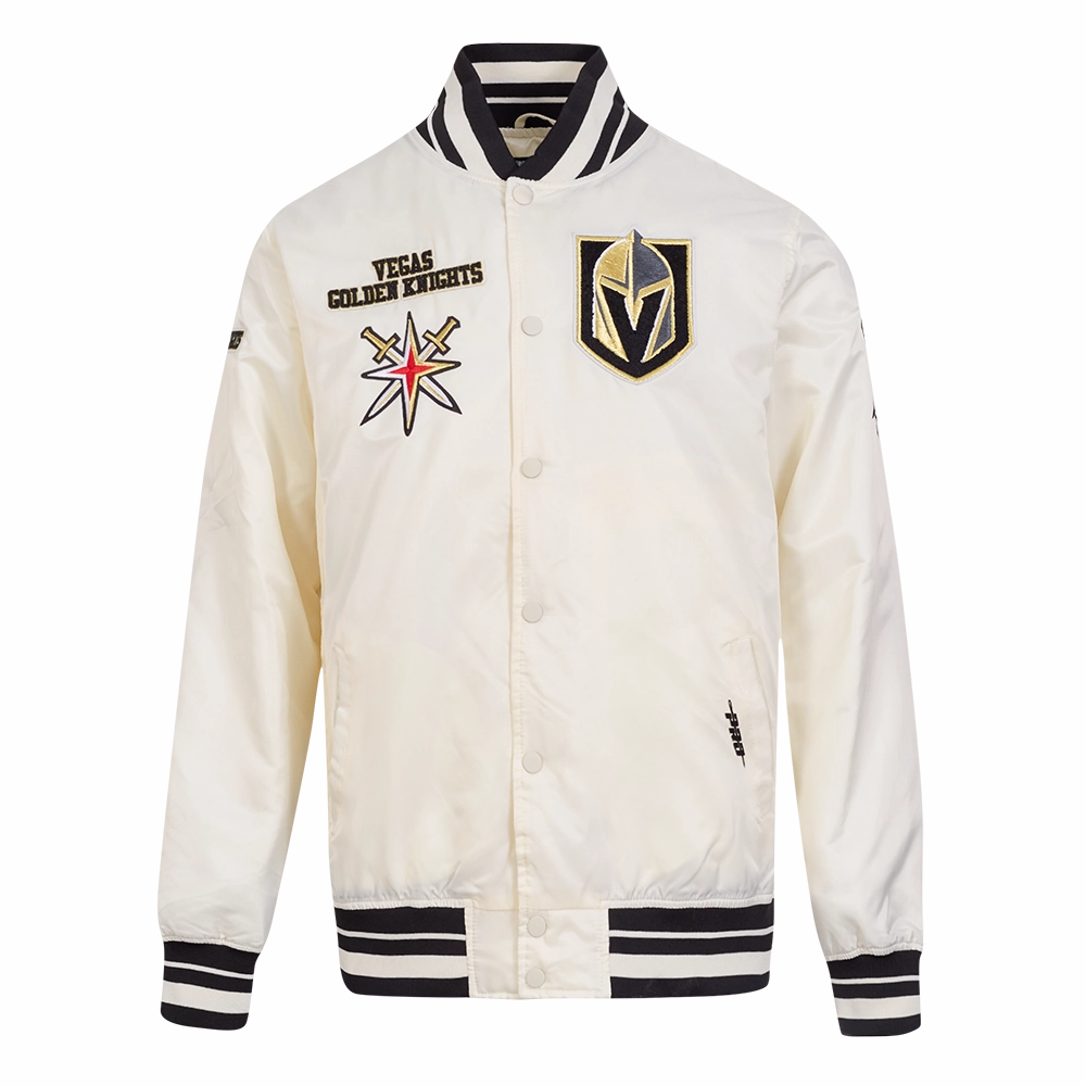 CHAMARRA DE SATN NHL VEGAS GOLDEN KNIGHTS RETRO CLASSICS