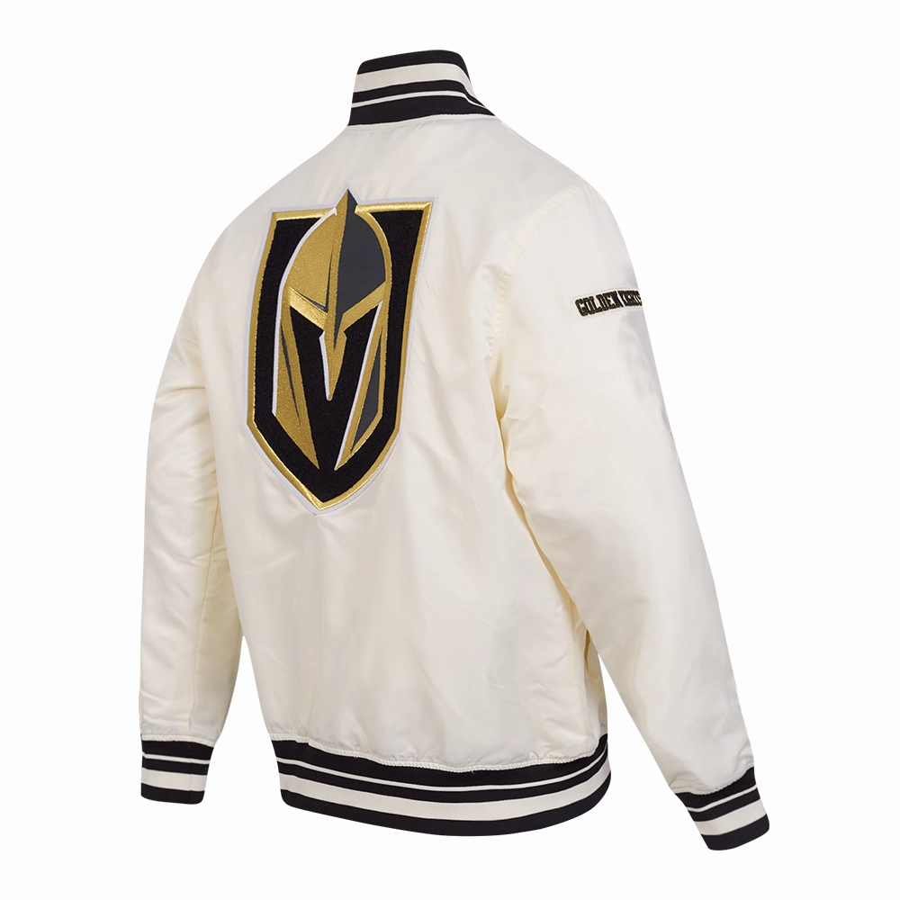 CHAMARRA DE SATN NHL VEGAS GOLDEN KNIGHTS RETRO CLASSICS