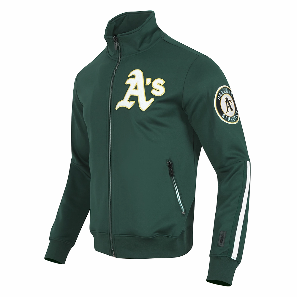 CHAMARRA DEPORTIVA MLB OAKLAND ATHLETICS CLASSIC TRACK