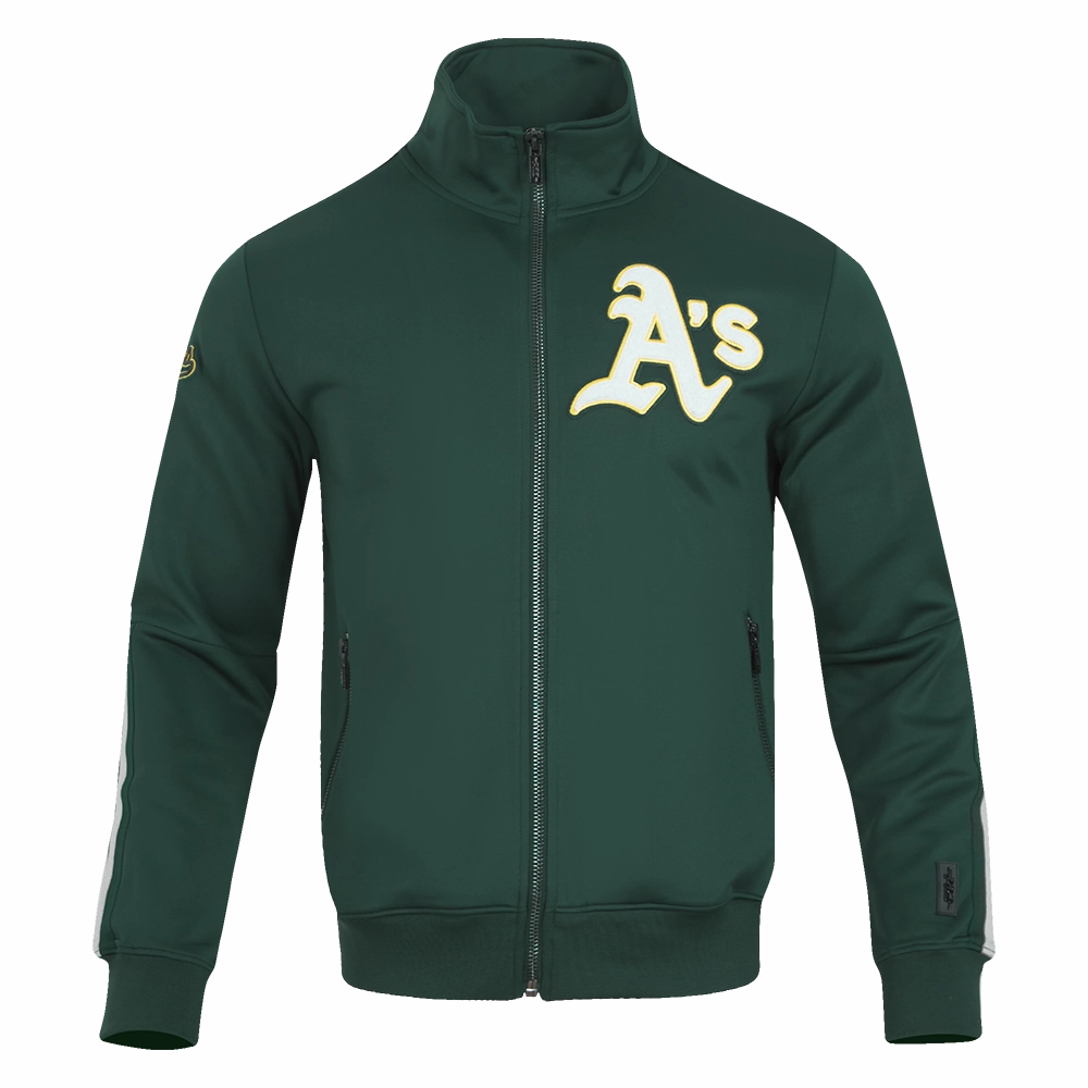 CHAMARRA DEPORTIVA MLB OAKLAND ATHLETICS CLASSIC TRACK