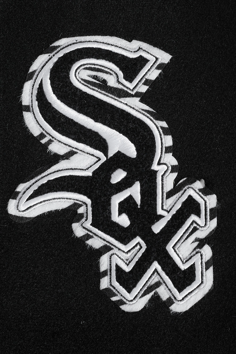 CHAMARRA UNIVERSITARIA MLB CHICAGO WHITE SOX ANIMAL PRINT