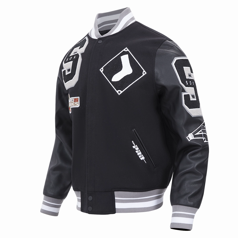 CHAMARRA UNIVERSITARIA MLB CHICAGO WHITE SOX MASH UP