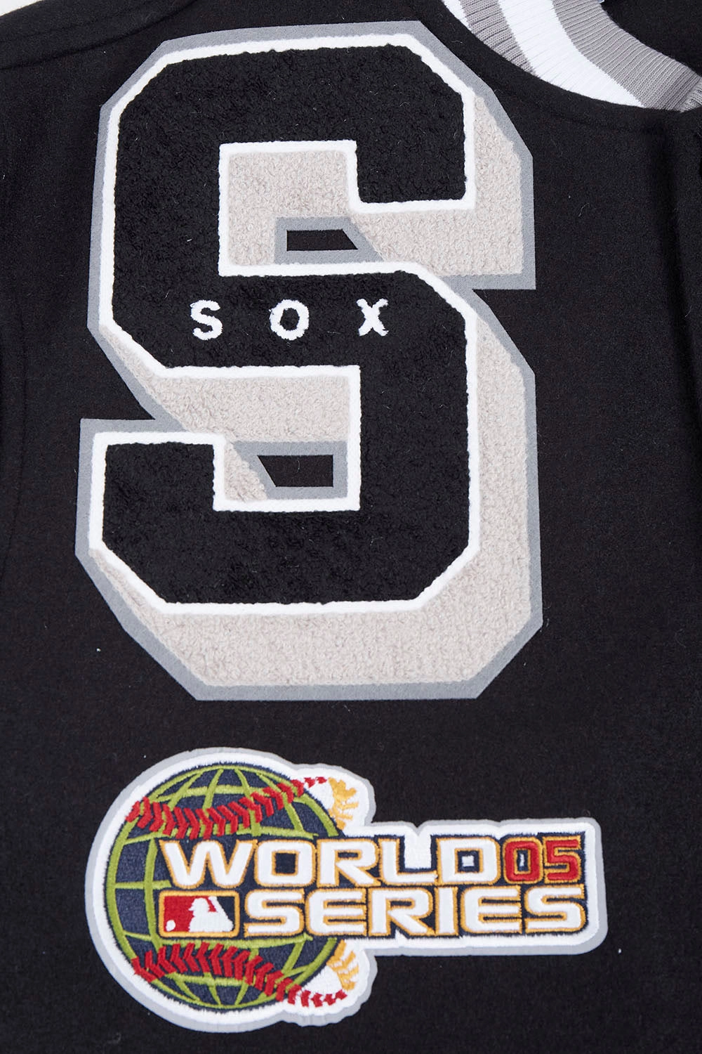 CHAMARRA UNIVERSITARIA MLB CHICAGO WHITE SOX MASH UP