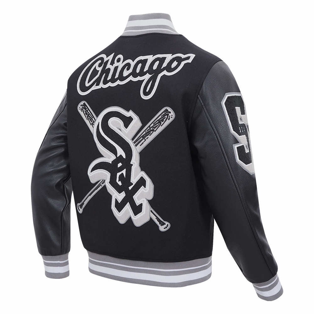 CHAMARRA UNIVERSITARIA MLB CHICAGO WHITE SOX MASH UP
