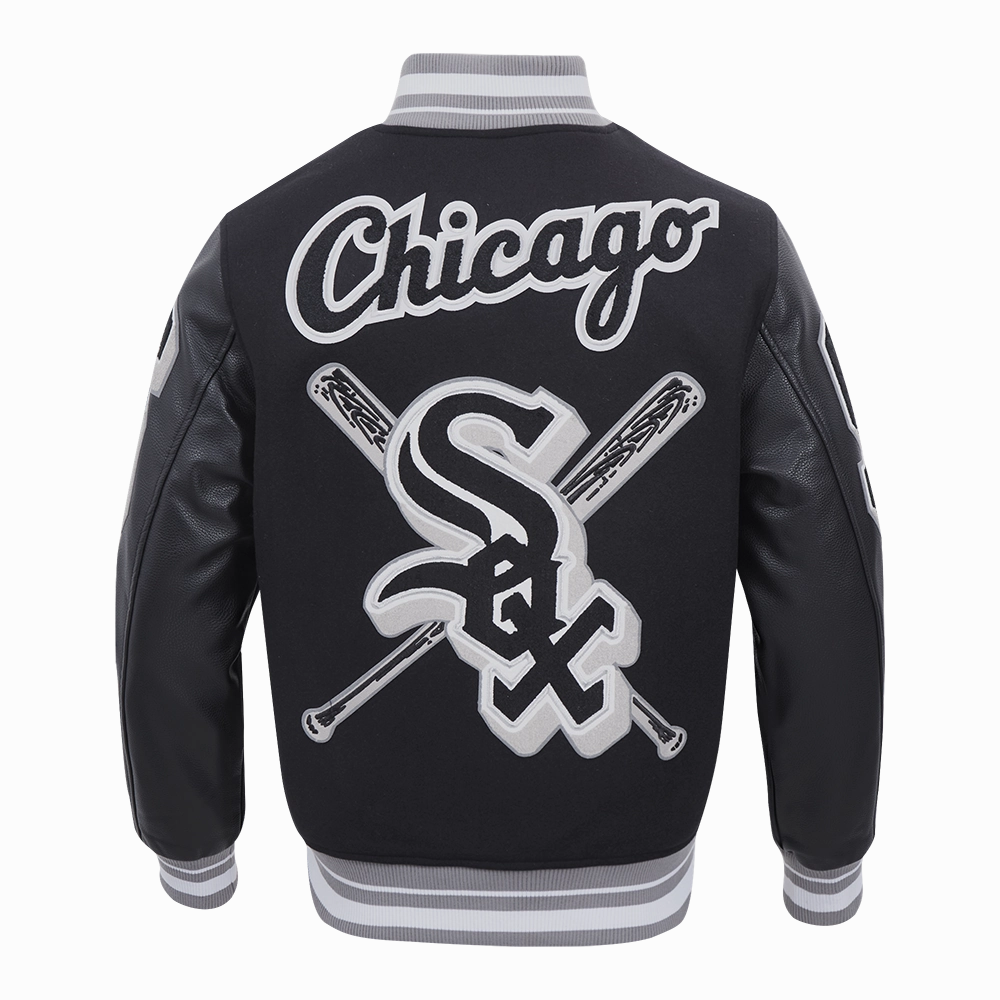 CHAMARRA UNIVERSITARIA MLB CHICAGO WHITE SOX MASH UP