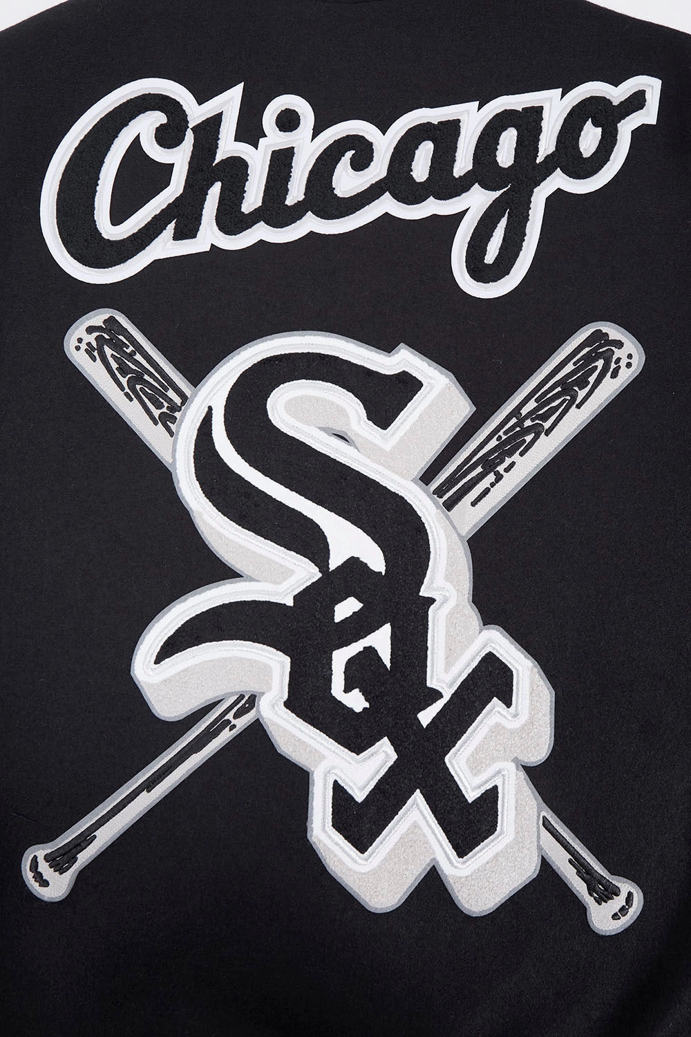 CHAMARRA UNIVERSITARIA MLB CHICAGO WHITE SOX MASH UP