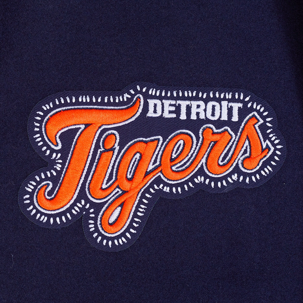CHAMARRA UNIVERSITARIA MLB DETROIT TIGERS DIY PICK STITCH