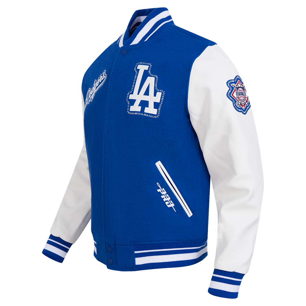 CHAMARRA UNIVERSITARIA MLB LOS ANGELES DODGERS DIY PICK STITCH
