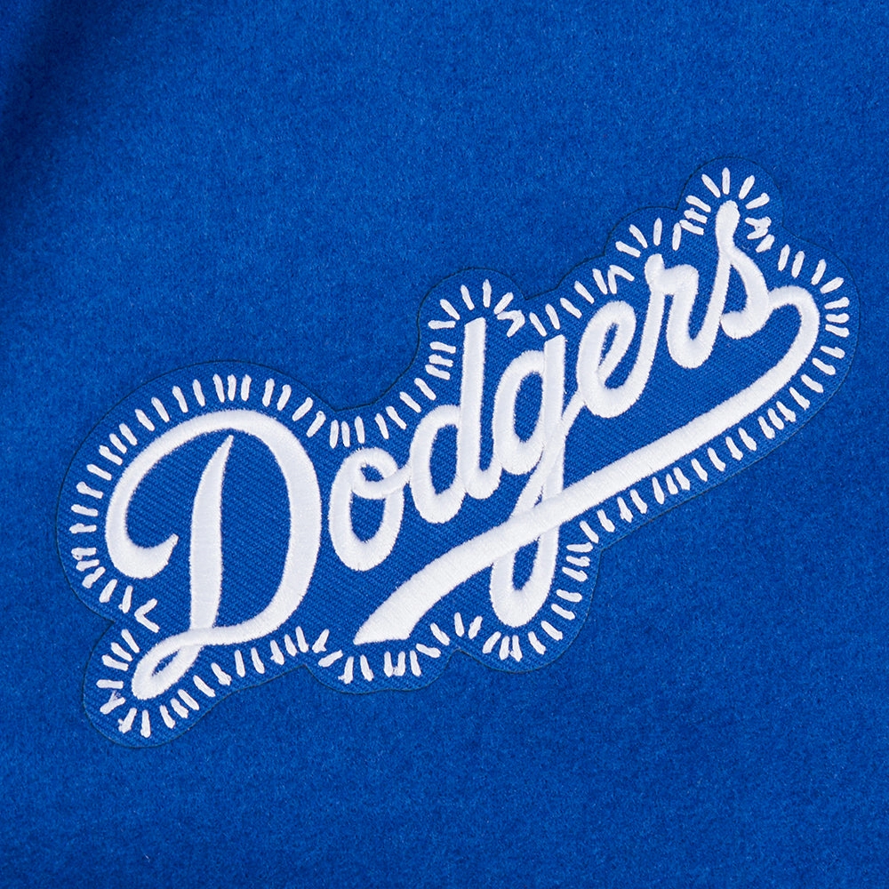 CHAMARRA UNIVERSITARIA MLB LOS ANGELES DODGERS DIY PICK STITCH