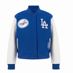 CHAMARRA UNIVERSITARIA MLB LOS ANGELES DODGERS GAME DAY CLASSICS PARA MUJER