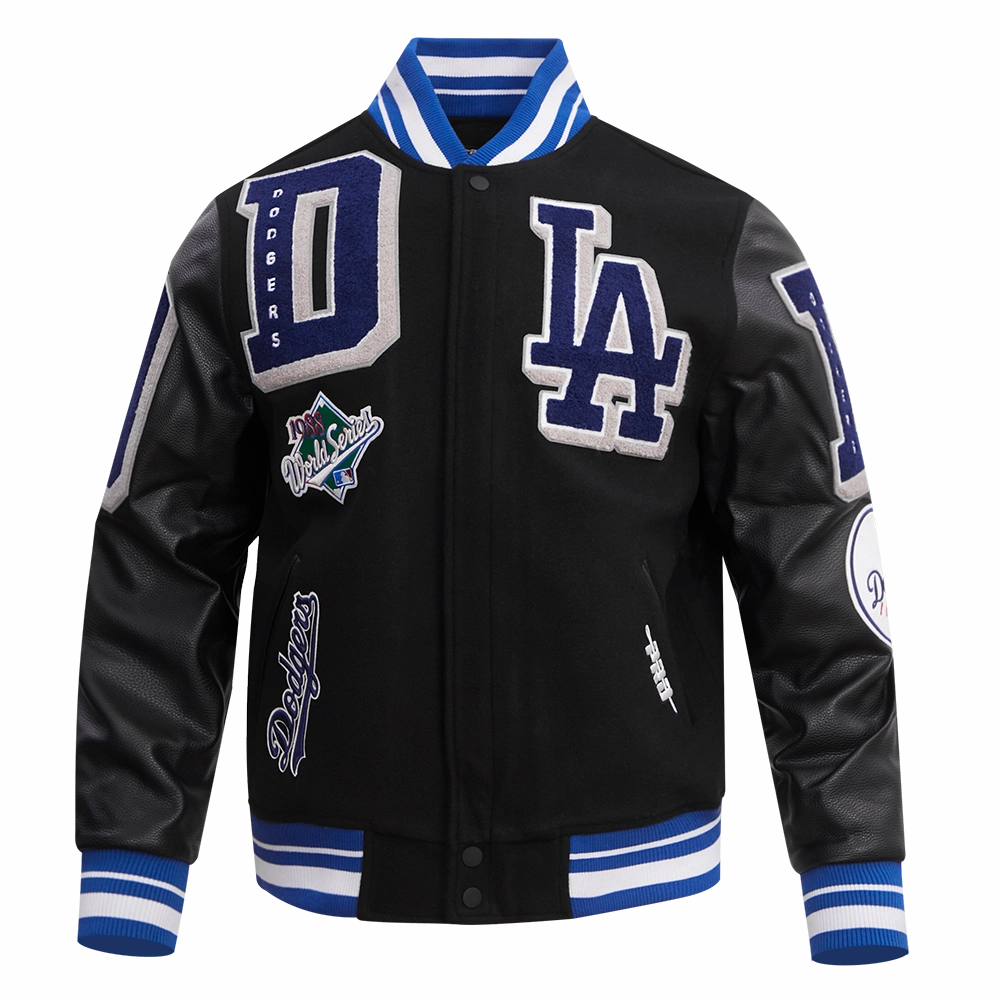 CHAMARRA UNIVERSITARIA MLB LOS ANGELES DODGERS MASH UP