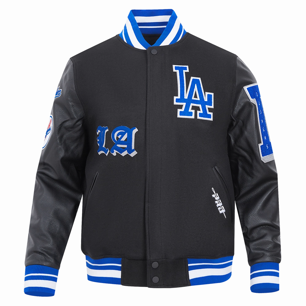 CHAMARRA UNIVERSITARIA MLB LOS ANGELES DODGERS OLD ENGLISH