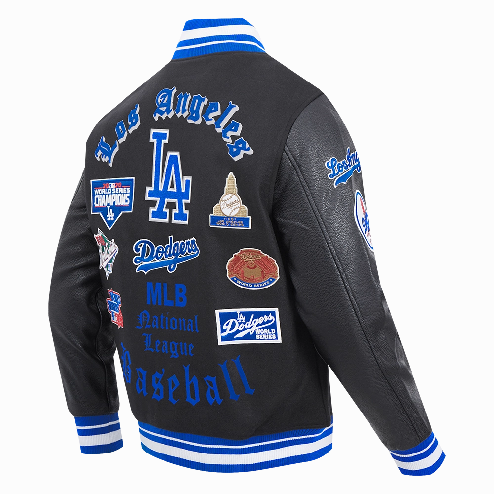 CHAMARRA UNIVERSITARIA MLB LOS ANGELES DODGERS OLD ENGLISH