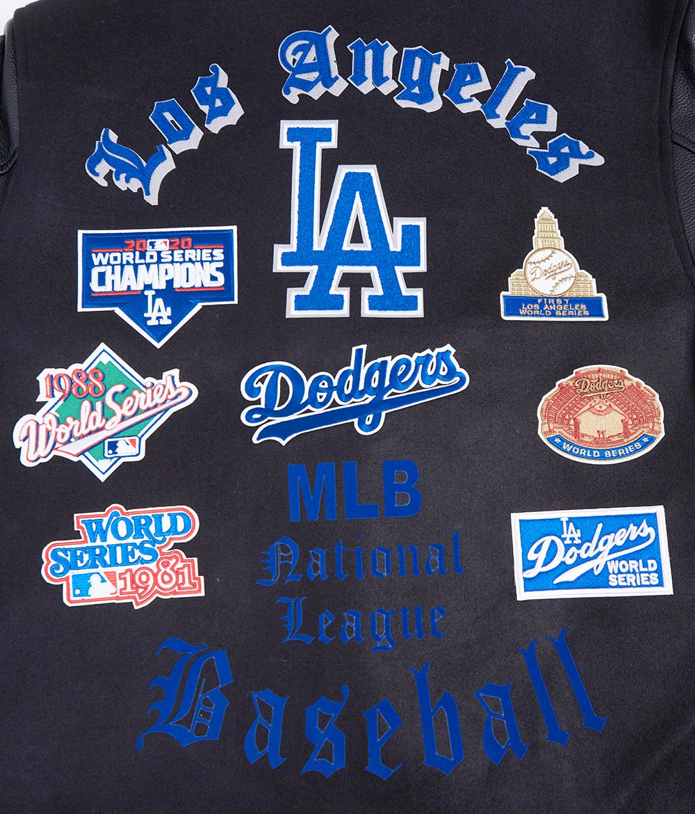 CHAMARRA UNIVERSITARIA MLB LOS ANGELES DODGERS OLD ENGLISH