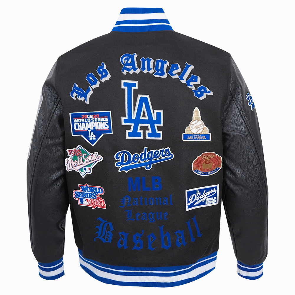 CHAMARRA UNIVERSITARIA MLB LOS ANGELES DODGERS OLD ENGLISH