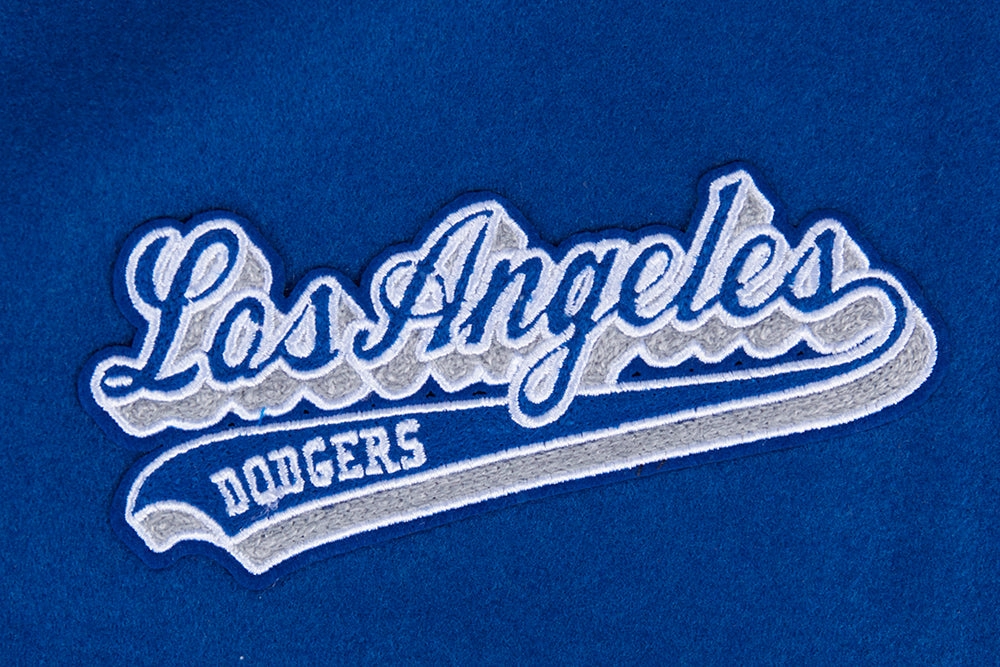 CHAMARRA UNIVERSITARIA MLB LOS ANGELES DODGERS SCRIPT TAIL PARA MUJER