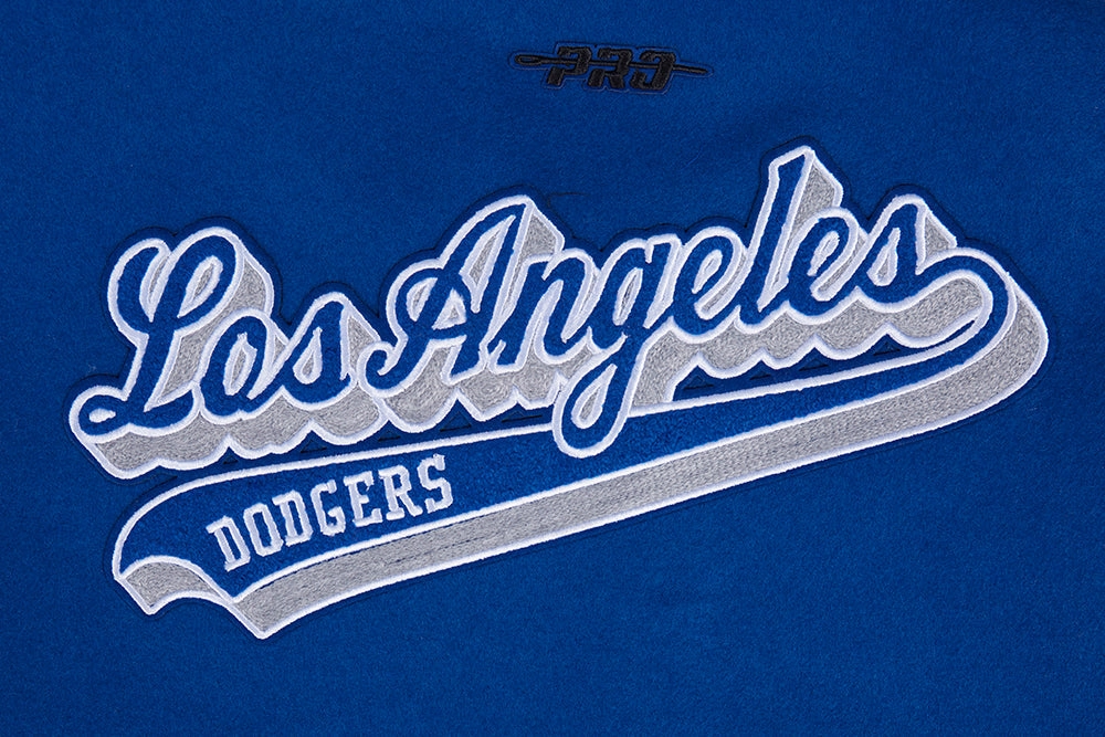 CHAMARRA UNIVERSITARIA MLB LOS ANGELES DODGERS SCRIPT TAIL PARA MUJER