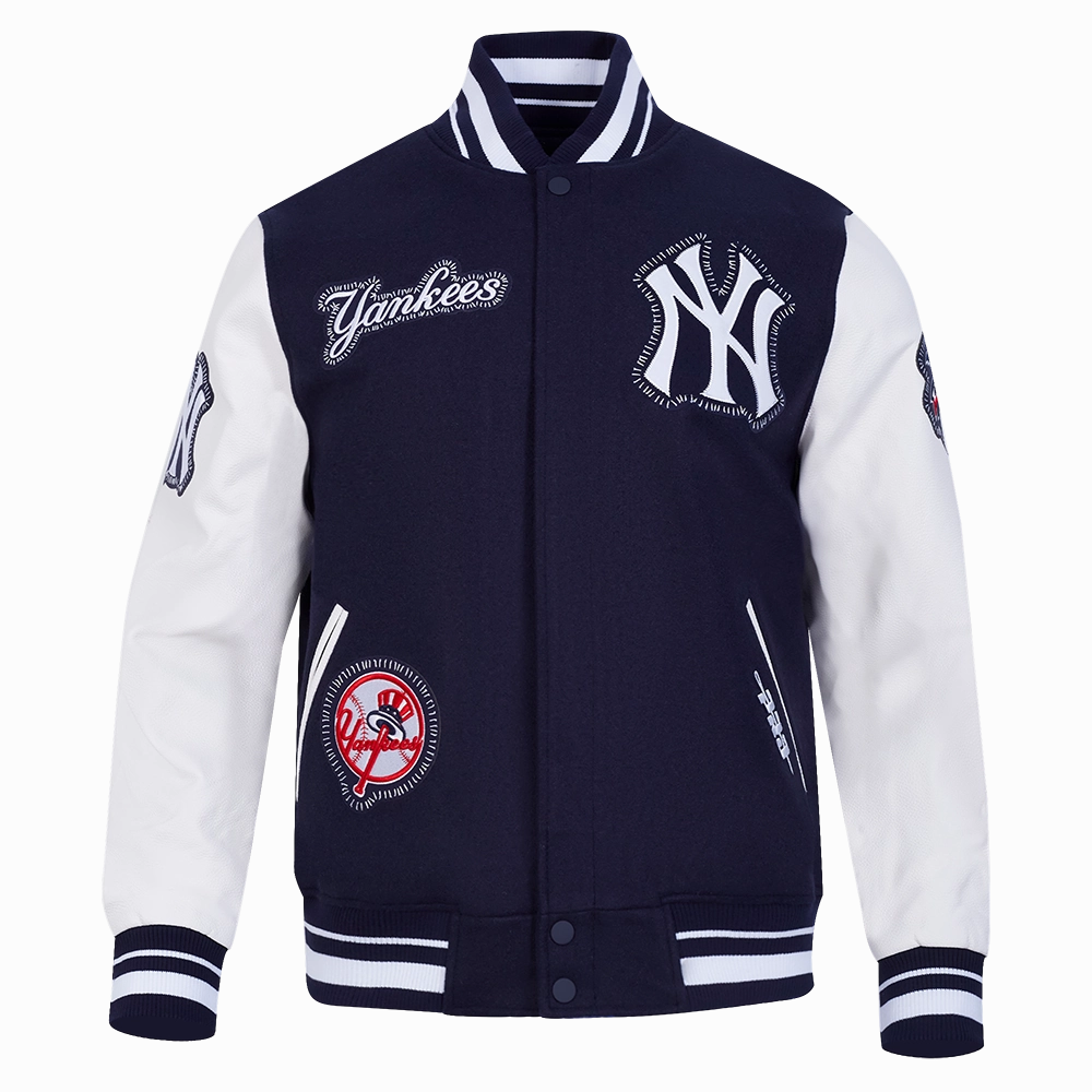 CHAMARRA UNIVERSITARIA MLB NEW YORK YANKEES DIY PICK STITCH