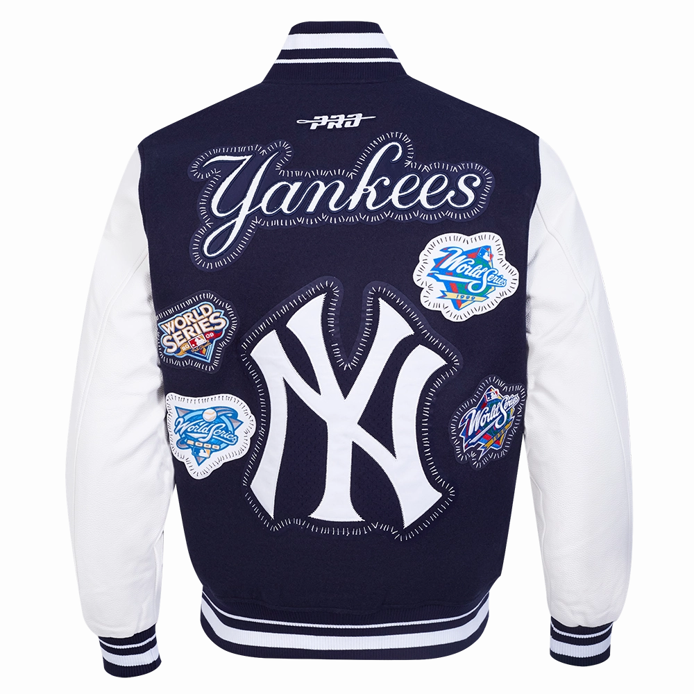 CHAMARRA UNIVERSITARIA MLB NEW YORK YANKEES DIY PICK STITCH