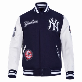 CHAMARRA UNIVERSITARIA MLB NEW YORK YANKEES DIY PICK STITCH