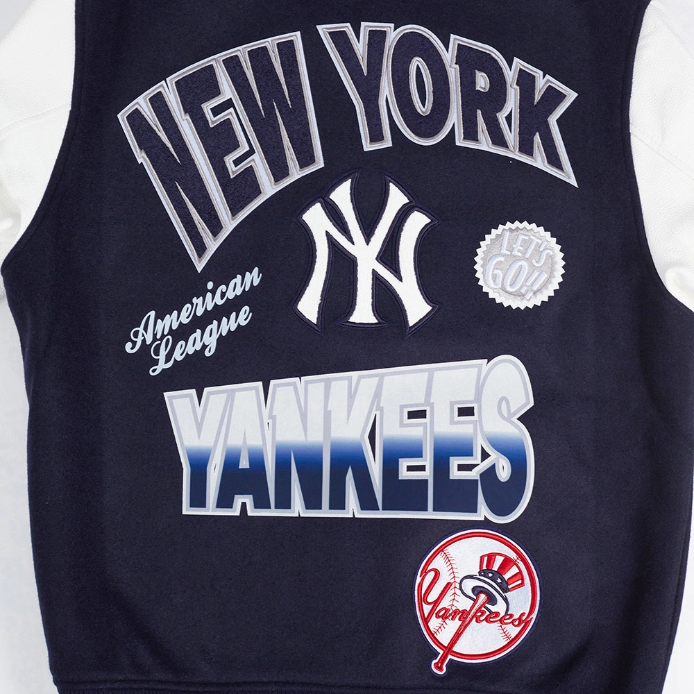 CHAMARRA UNIVERSITARIA MLB NEW YORK YANKEES TURN IT UP