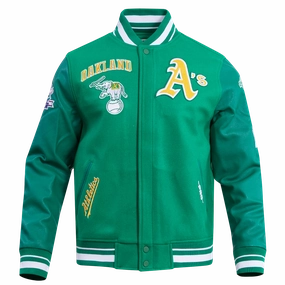 CHAMARRA UNIVERSITARIA MLB OAKLAND ATHLETICS RETRO CLASSICS
