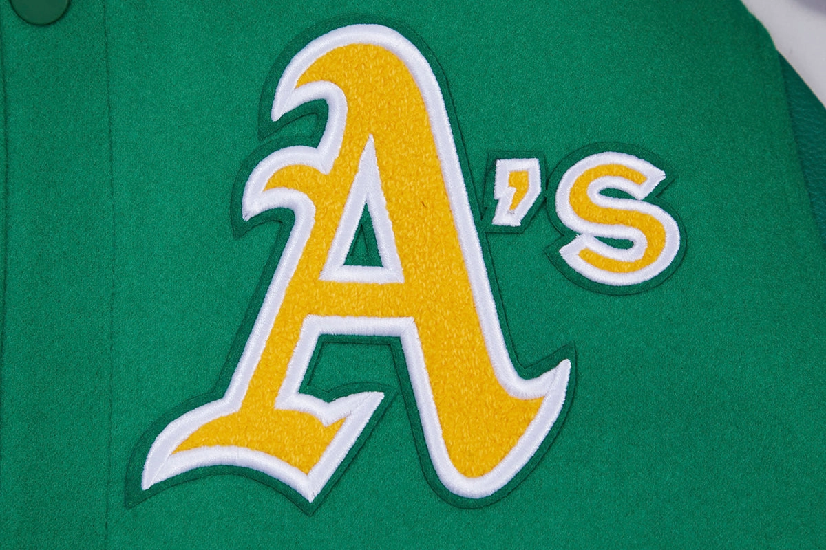 CHAMARRA UNIVERSITARIA MLB OAKLAND ATHLETICS RETRO CLASSICS