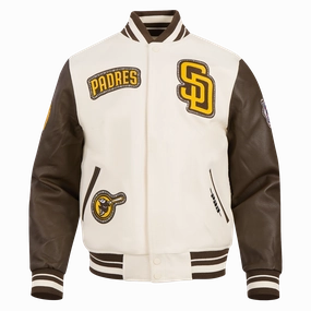 CHAMARRA UNIVERSITARIA MLB SAN DIEGO PADRES DIY PICK STITCH