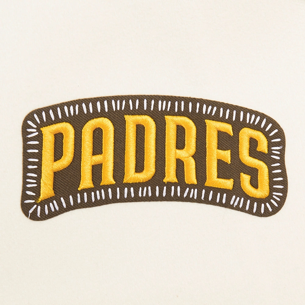 CHAMARRA UNIVERSITARIA MLB SAN DIEGO PADRES DIY PICK STITCH