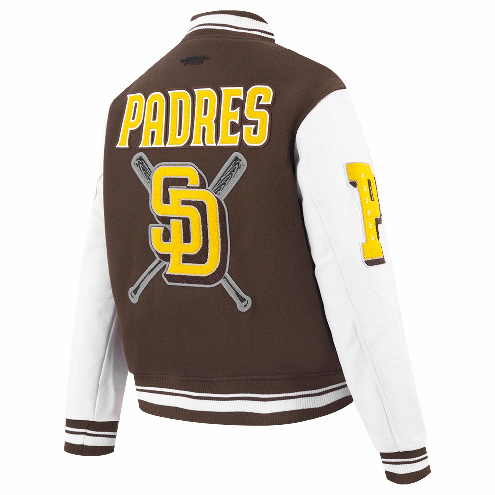 CHAMARRA UNIVERSITARIA MLB SAN DIEGO PADRES MASH UP PARA MUJER