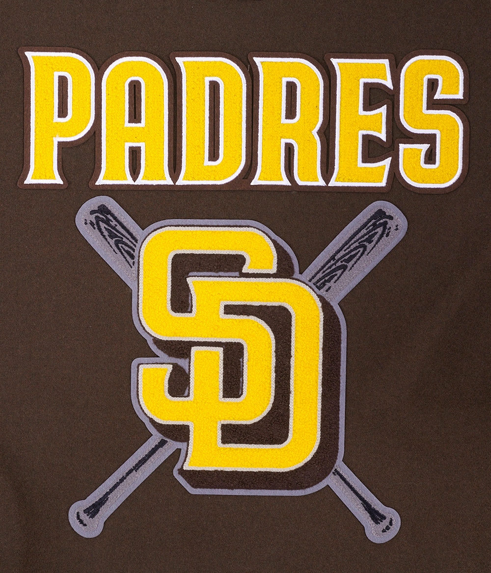 CHAMARRA UNIVERSITARIA MLB SAN DIEGO PADRES MASH UP PARA MUJER