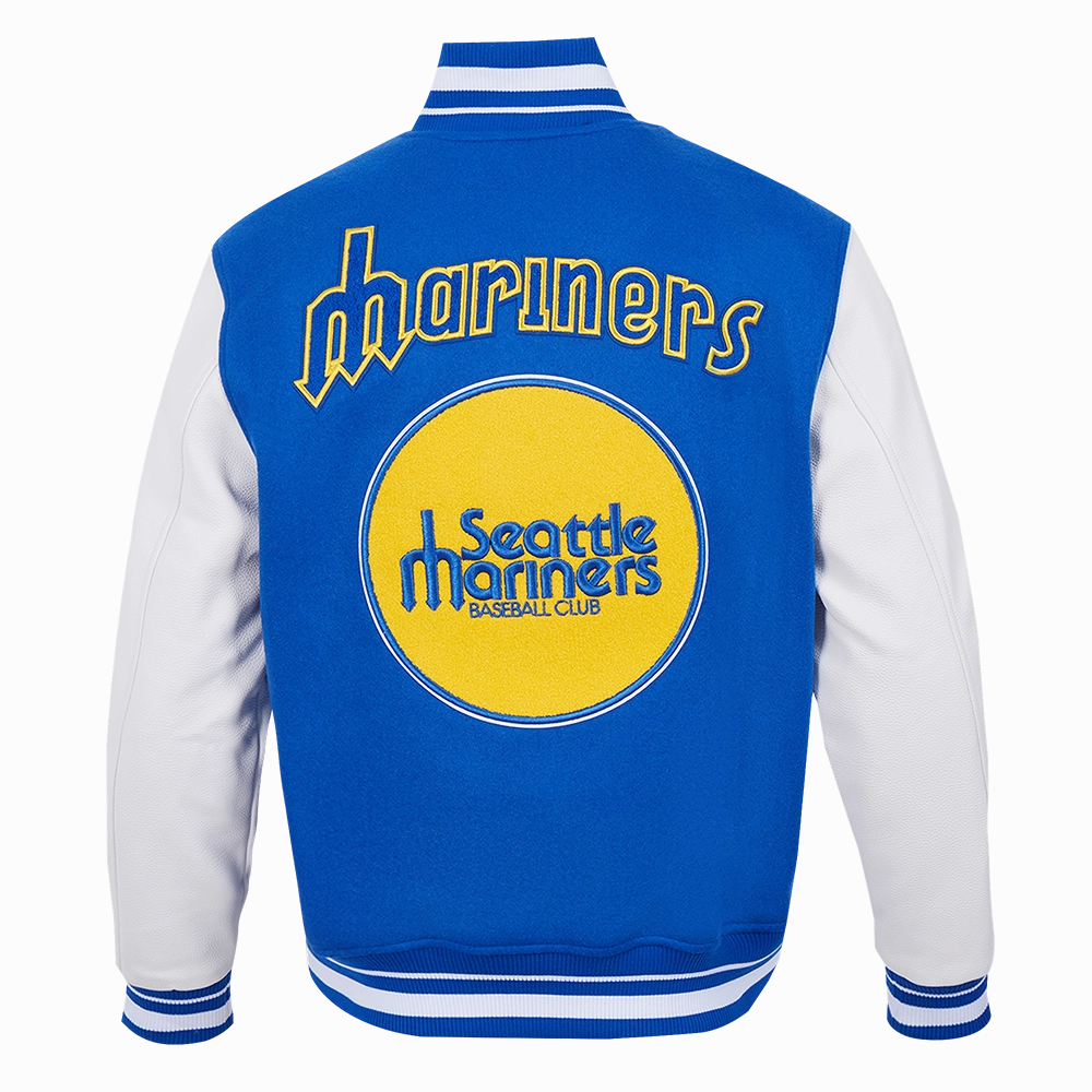 CHAMARRA UNIVERSITARIA MLB SEATTLE MARINERS RETRO CLASSICS